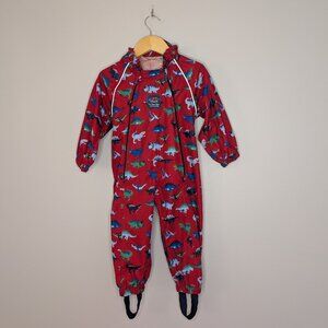 🧡 2 for 40 🧡 Jojo Maman Bebe Dinosaur Puddle Rain Suit